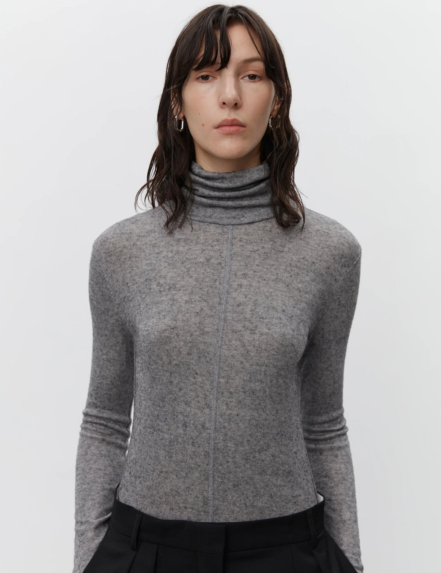 Dark Grey  Knit
