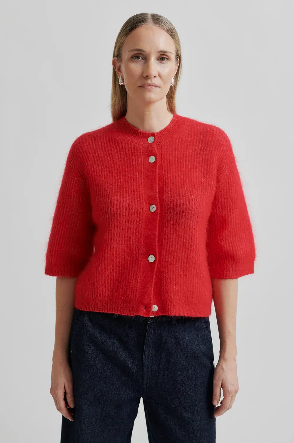 Ribbed Cardigan