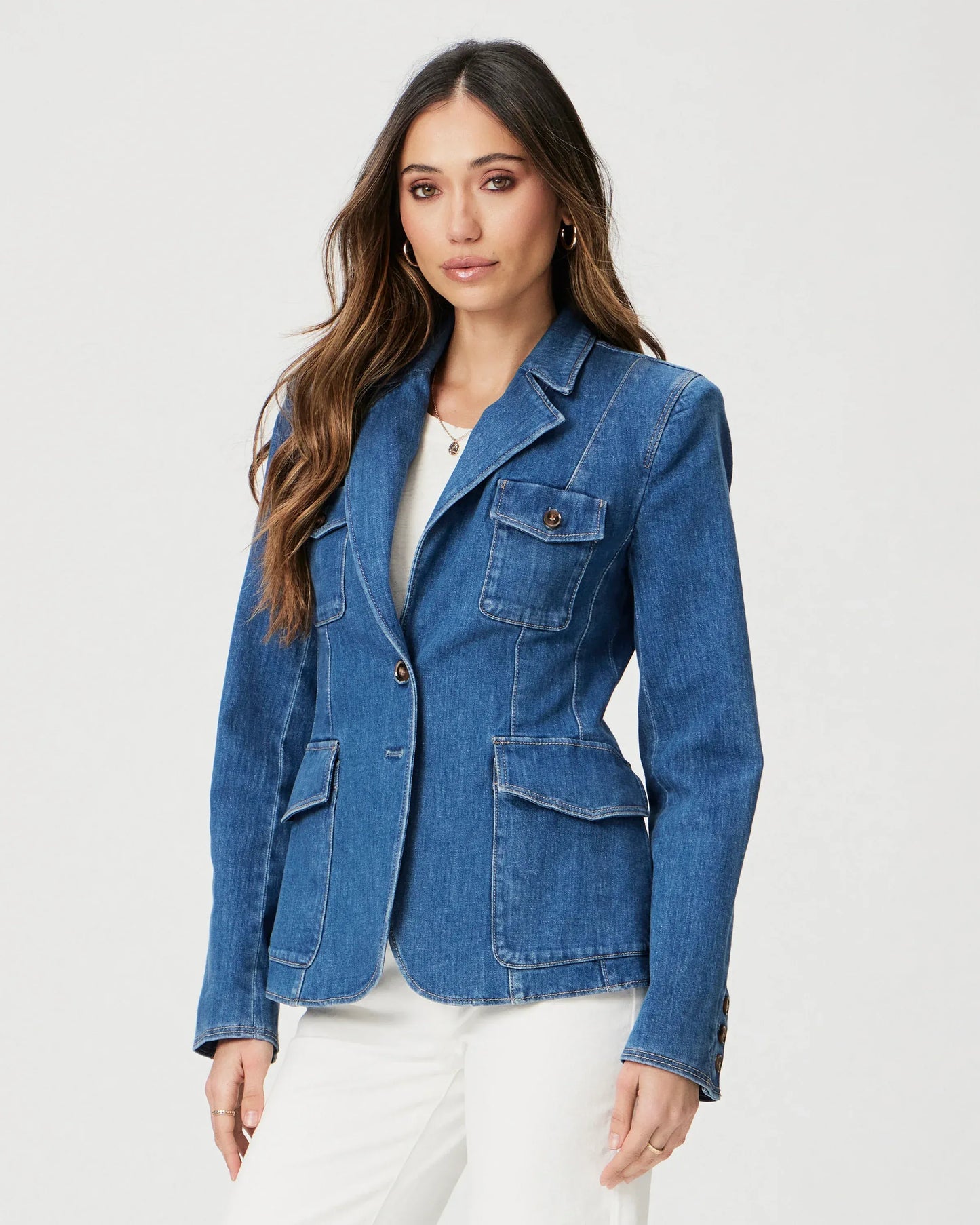 Blue Denim Blazer