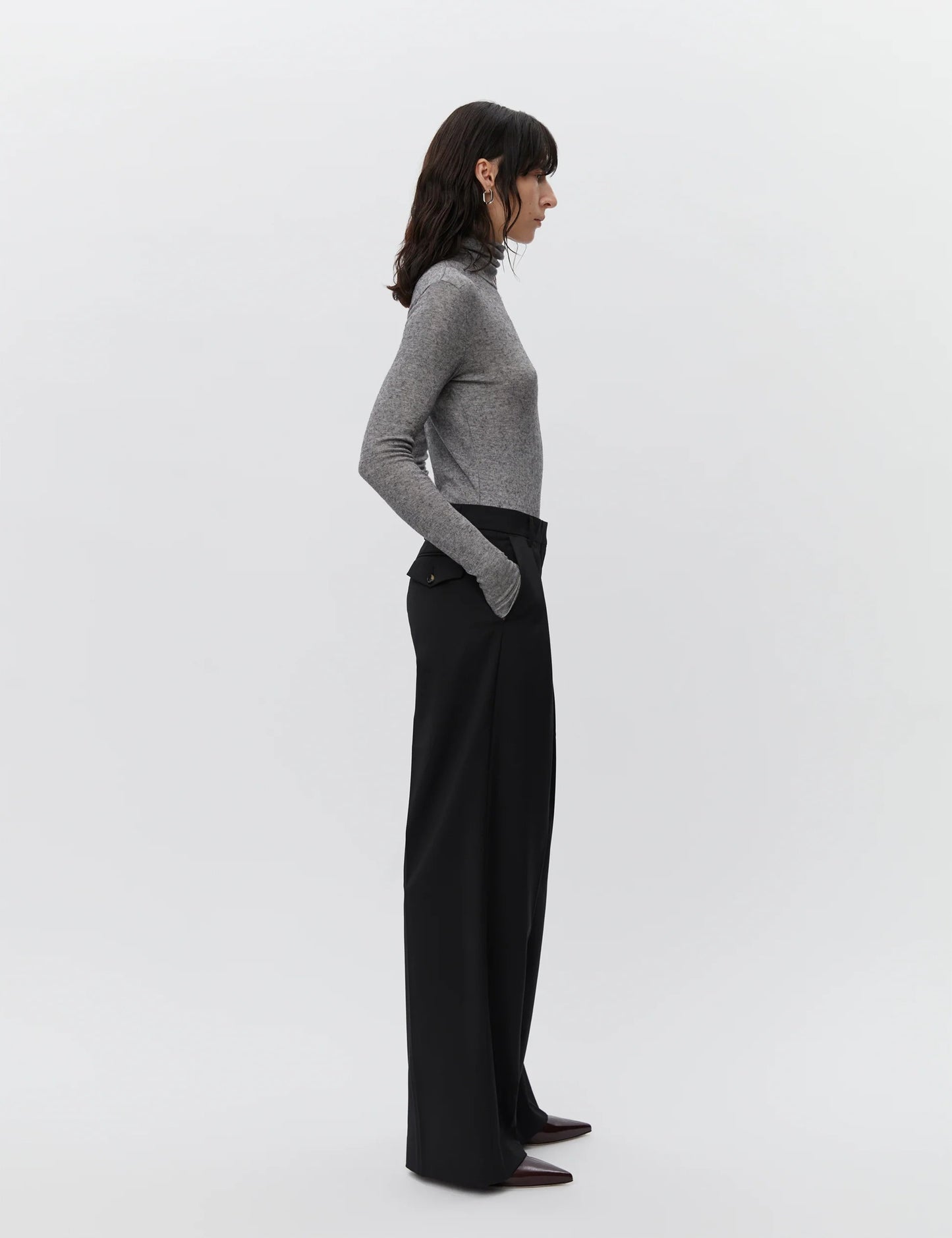 Dark Grey  Knit
