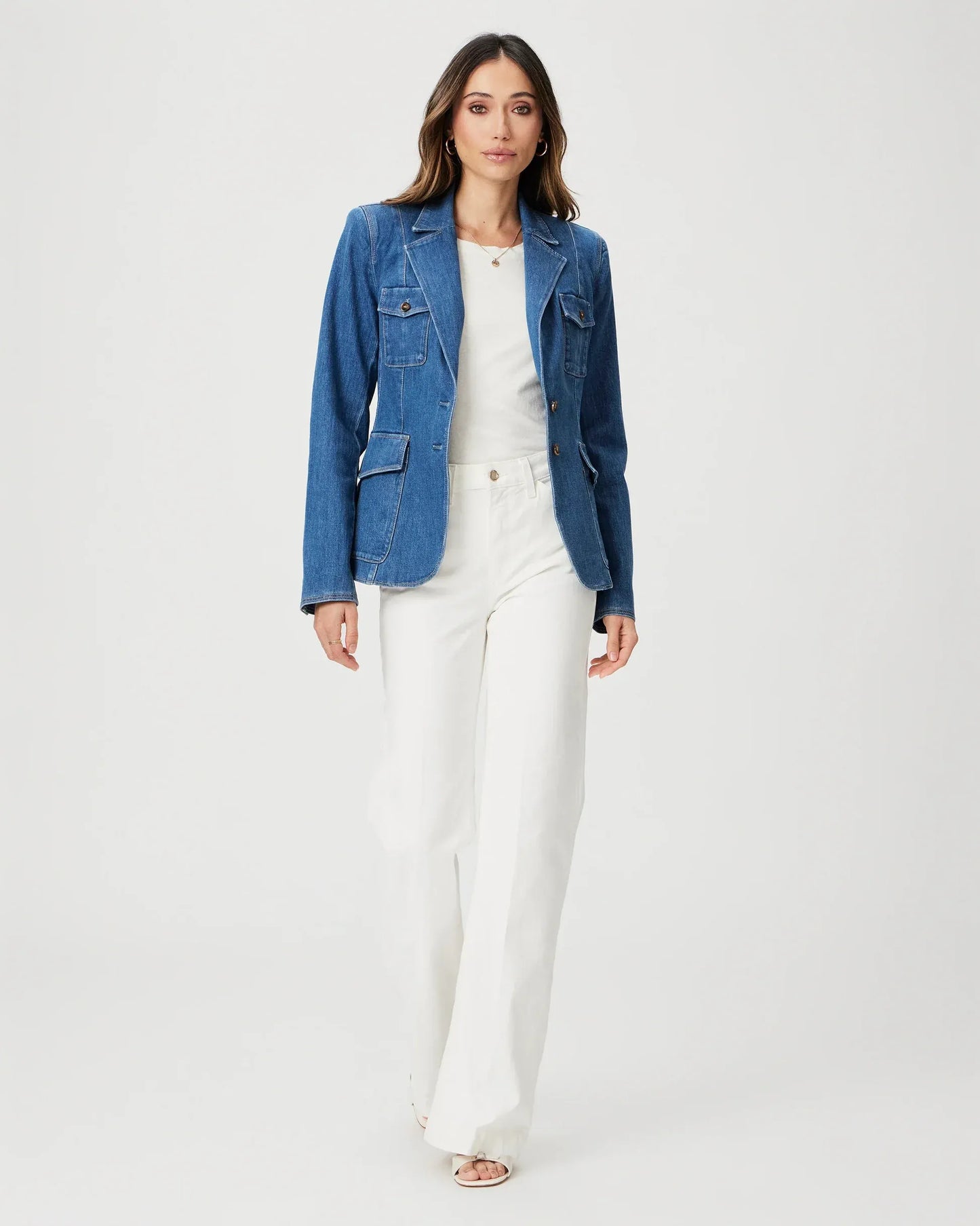 Blue Denim Blazer