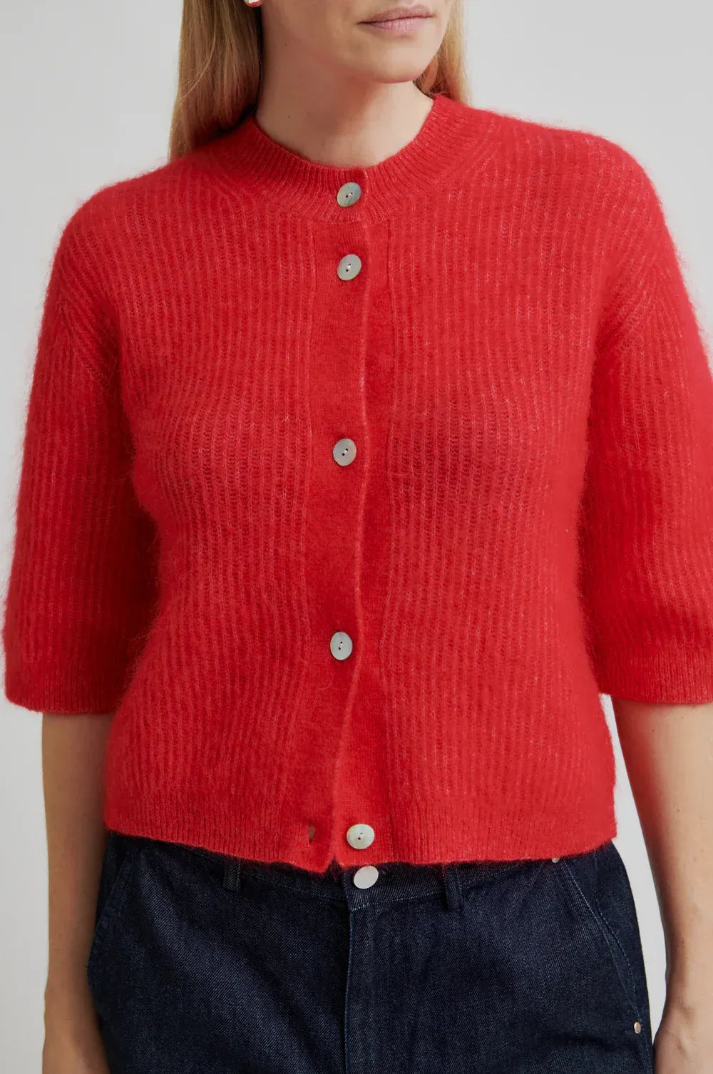Ribbed Cardigan